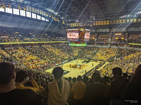 Interactive Seating Map for Events at Mizzou Arena 24