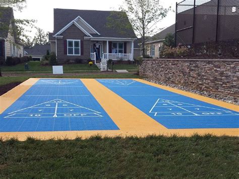 Versacourt Outdoor Shuffleboard Courts And Diy Shuffleboard Court Kits