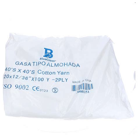Farmaconal Bluecross Gasas Tipo Almohadas 20×1236″x100 2 Ply