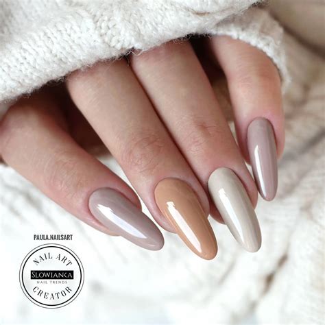 Paznokcie Nude Modny Manicure W Cielistych Odcieniach