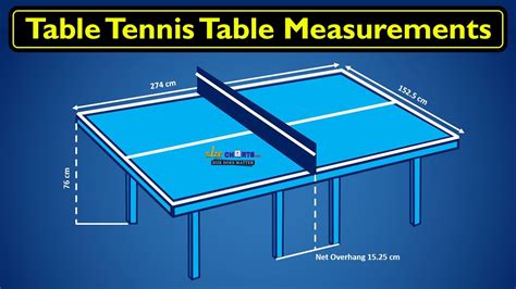 Table Tennis Table Dimensions In Feet | Brokeasshome.com