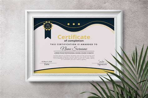 Certificate Card Design Behance