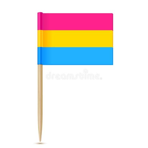 Pansexual Pride Grunge Style Flag And Abstract Human Face Line Art Gay And Lesbian Icon Symbol