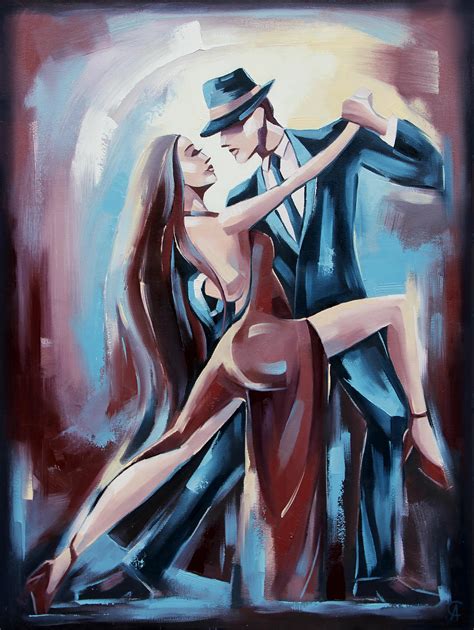 Tango, Oil Canvas 31 by 23 inches . Painting for my mother, for her ...