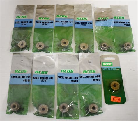 11 RCBS Shell Holders Various Sizes See All Pictures EBay