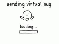 Virtual Hug Sending GIF - VirtualHug Sending Loading - Discover & Share GIFs