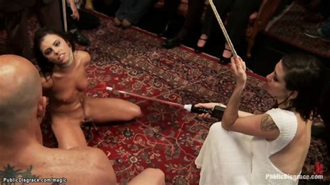 Slave Shaved Pussy Rough Public Fucked