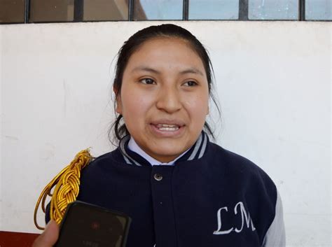 Estudiante Mariela Ocón cuenta las horas para conocer la NASA