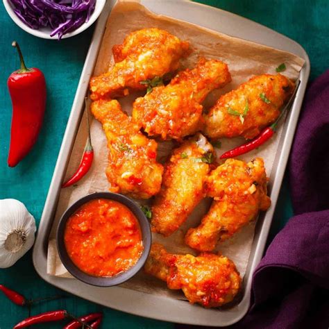 Hot And Spicy Chicken Wings