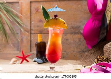 Fresh Sex On Beach Cocktail Stock Photo Edit Now Shutterstock