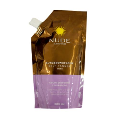 Nude Autobronceador Doypack Crema Ml Apizco