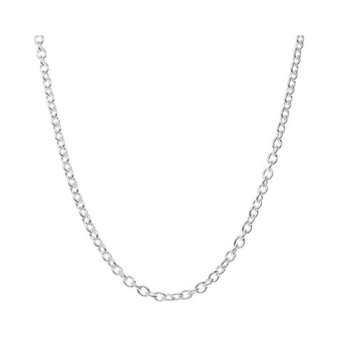 Cadena De Plata De Ley 925 50cm Cad25