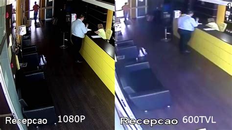 1080P vs 600TVL - YouTube