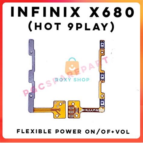 Jual Original Flexible Volume Power On Off Infinix Hot Play X Shopee Indonesia