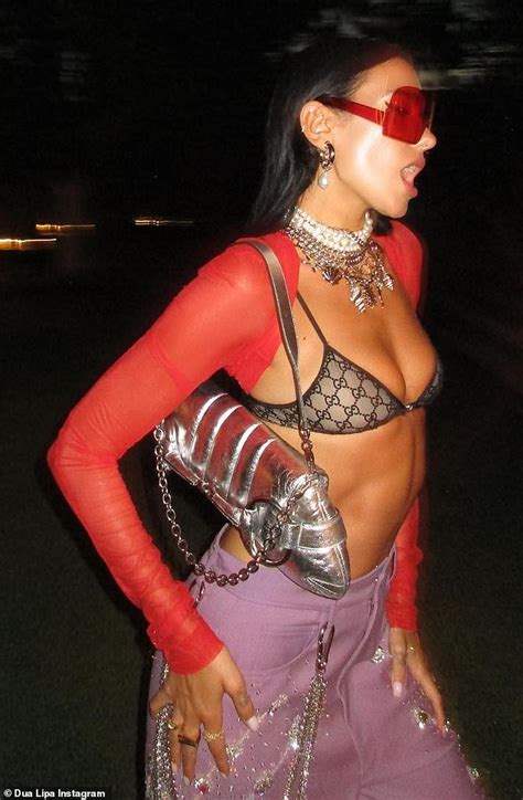 Inside Dua Lipa S 28th Birthday In Ibiza Bikini Clad Star Parties Hard And Downs Shots With