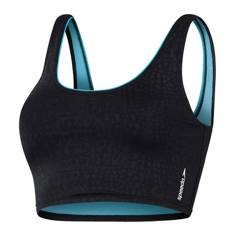 Flu Nte Bikini Top Black Speedo Uk