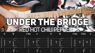 Red Hot Chili Peppers Under The Bridge Tab Nikola Gugoski