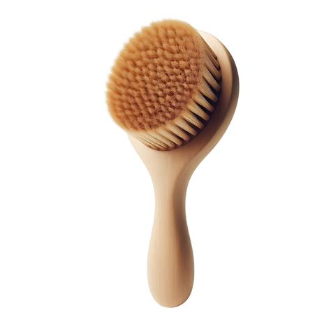 Wooden Body Brush With Natural Bristles Organic Personal Care Product