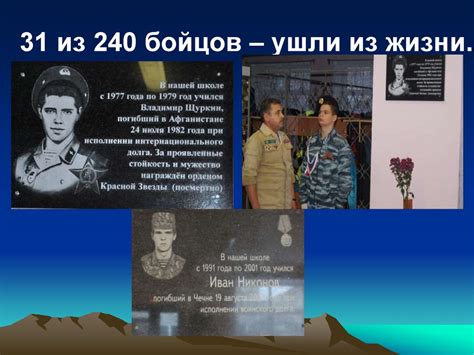 Памятный знак воинам, участникам боевых действий, локальных войн и ...