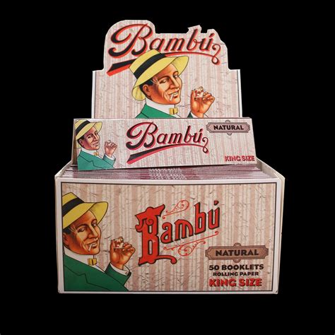 Wholesale Big Bambu Rolling Papers Exclusive Male Enhancement