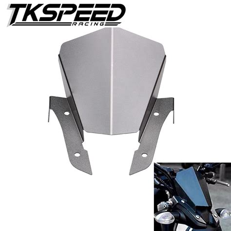 Free Shipping New Aluminum Motorcycle Motorbike Windshield Windscreen