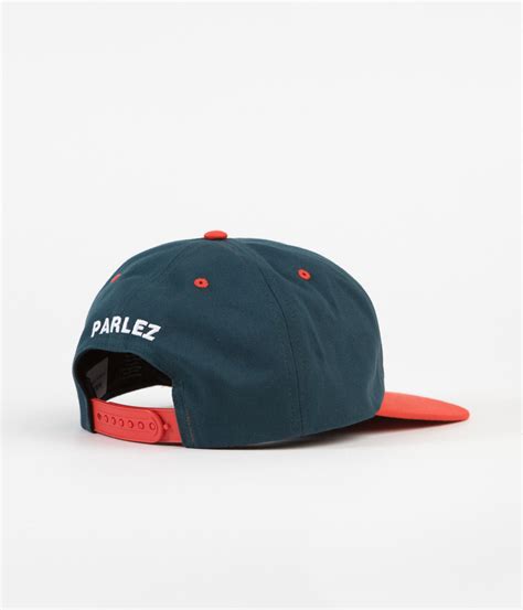 Parlez Tradewinds Cap Teal Flatspot