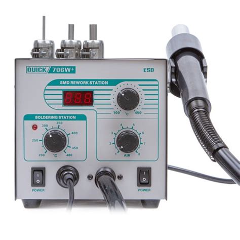 Hot Air Rework Station QUICK 706W ESD ToolBoom