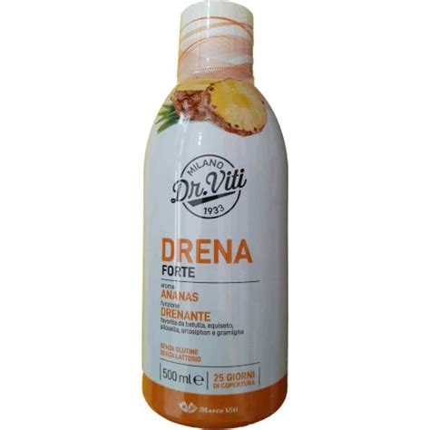 Marco Viti Drena Forte Ananas 500 Ml Ad Azione Drenate