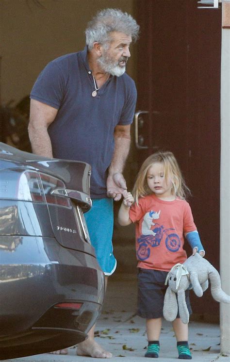 Mel Gibson Shares Sweet Moment With Son Lars In Rare Photos