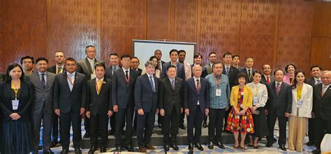 Secretary General Of ASEAN Attends Working Lunch With ASEAN Transport