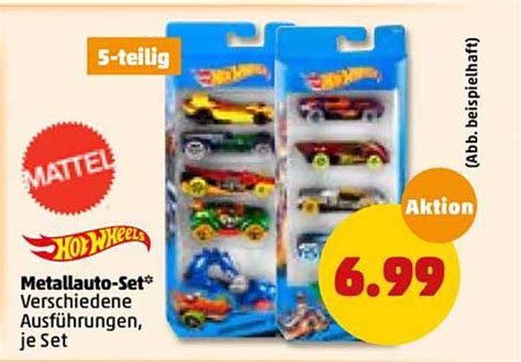 Hot Wheels Metallauto Set Angebot Bei Penny Prospekte De