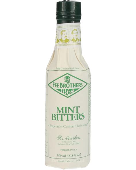 Fee Brothers Mint Bitter online kopen? | Drankgigant.nl