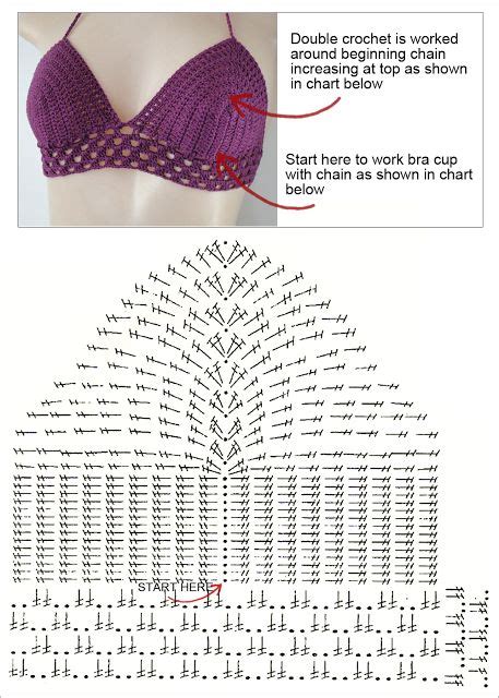 Pretty Free Bikini Top To Crochet Crochet Kingdom
