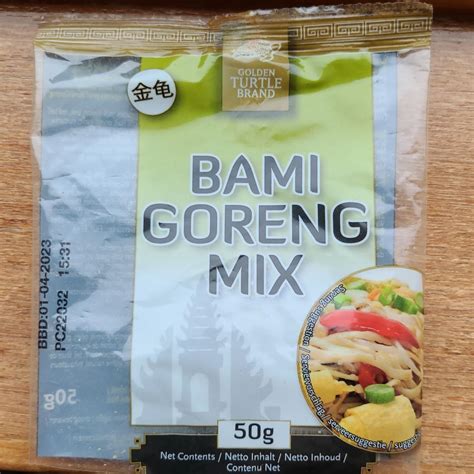 Bami Goreng Mix Golden Turtle Brand Kalorie Kj A Nutri N Hodnoty