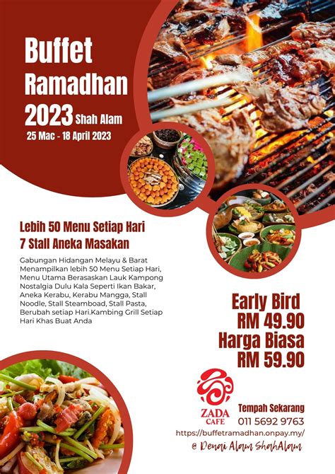 Buffet Ramadhan Shah Alam Zada Cafe Pakej Katering And Perkahwinan