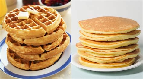 Cu L Es La Diferencia Entre Hot Cakes Y Waffles