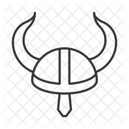 Crusader Icon - Download in Line Style