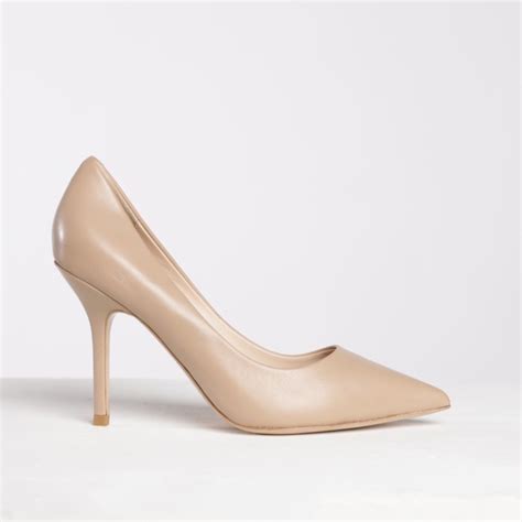 Jual Chloe Liem Doff Italian Sole Heels Nude Shopee Indonesia