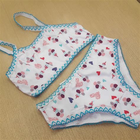 Conjunto Infantil Top e Calçolinha Lingerie BR Atacado