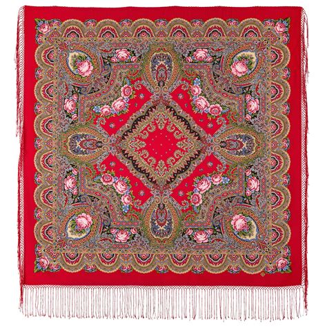 Павловопосадские платки - Платки шерстяные 135×135 см