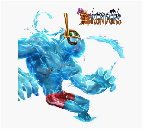 Pool Party Zac Png - League Of Legends Png, Transparent Png - kindpng