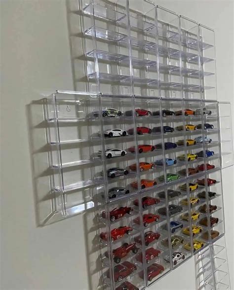 Hot Wheels Expositor Modular Para Miniaturas Universo Hot Wheels