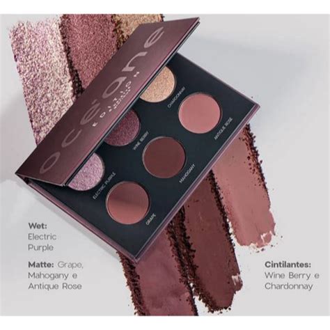 Paleta de Sombras Nude 6 Eyeshadow Palette Glorious Océane Edition 7 8g Shopee Brasil
