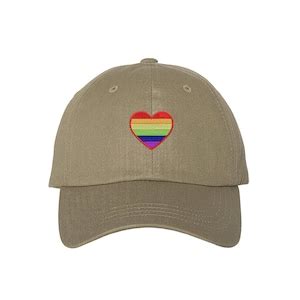 Pride Hat Gay Pride Dad Hat Lgbt Hat Rainbow Baseball Hat Lesbian Baseball Cap Pride Flag