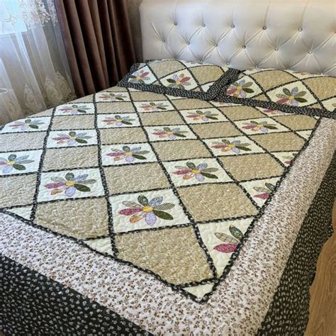 Покрывало с наволочками VITALIA LIFE Покрывало пэчворк лоскутное ...