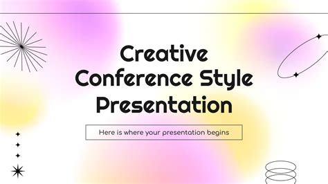 creative conference style