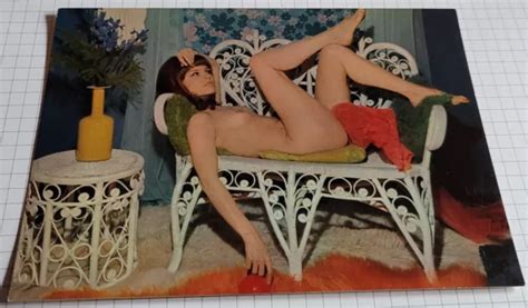 Alte Ak Erotik H Bsche Frau Nackt Nude Woman Vintage Pin Up Model