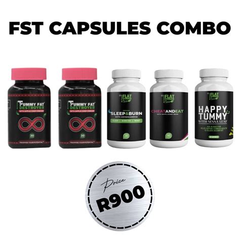 Tummy Fat Destroyer Capsules X10 Flat Stomach Tea