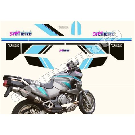 Autocollants Stickers Yamaha Super Tenere Xtz 750 De 1992