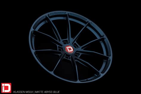 Klassen Id Wheels Ms Forged Monoblock Matte Abyss Blue